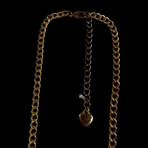 Betsey Johnson Gold Tone Winter Wonderland Holiday Rhinestone Statement … - Picture 12 of 15